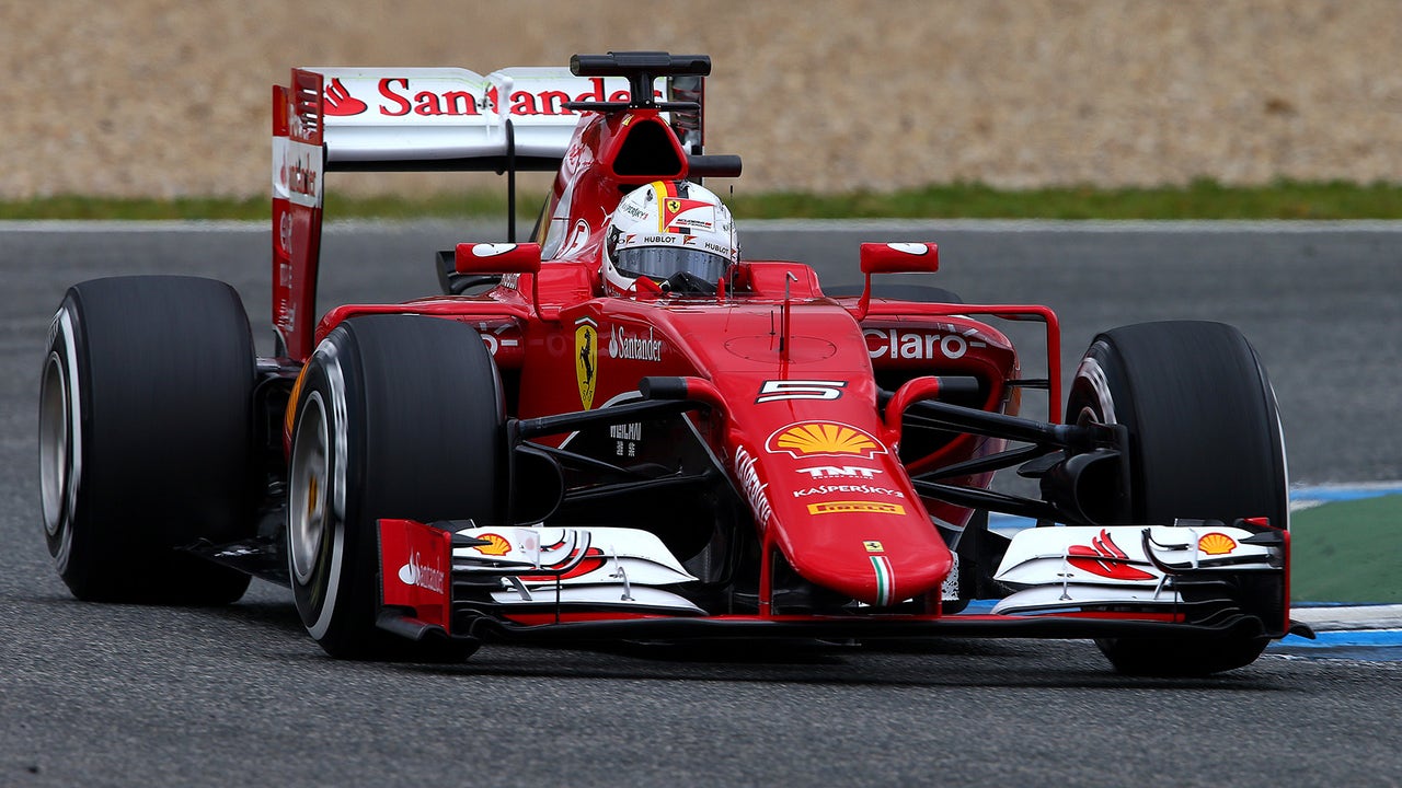 F1: Vettel tops Jerez Day 2 as Red Bull, McLaren struggle